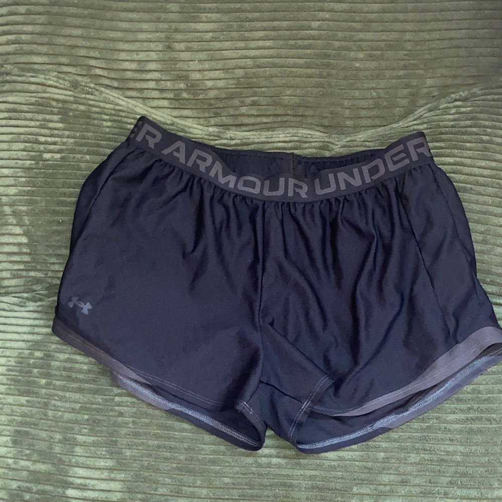 Under Armour Women's Black Performance Running Shorts